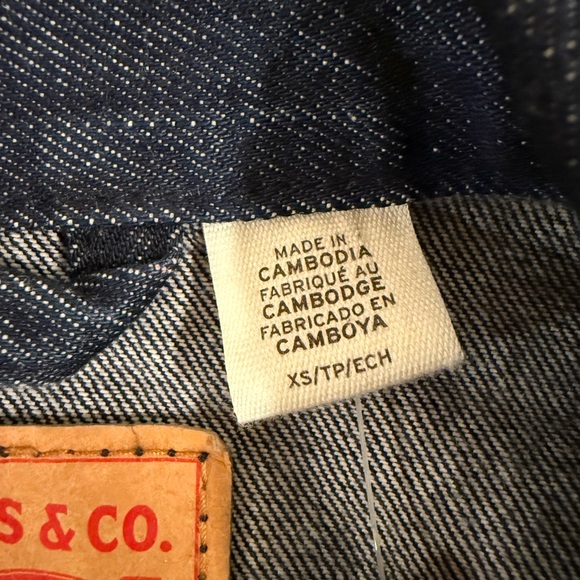 Levi's Dark Indigo Denim Jacket - Picture 5 of 6